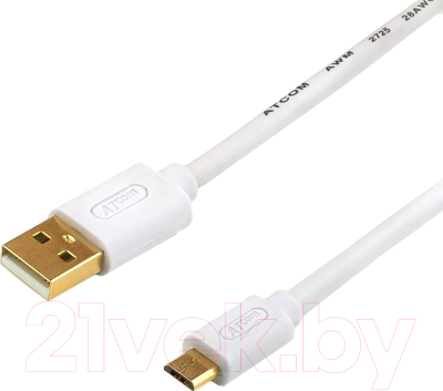 Кабель ATcom AT9073 USB(Am) - microUSB (1.8м, блистер)