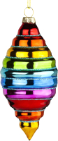 

Елочная игрушка, Decor Сосулька радужная / 47662