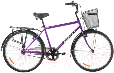Велосипед Arena Rocky 2.0 2021 (26, фиолетовый/черный)