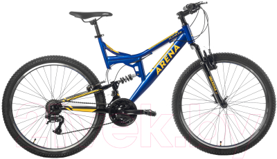 Велосипед Arena Flame 2.0 2021 (20, синий/желтый)