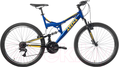 Велосипед Arena Flame 2.0 2021 (18, синий/желтый)