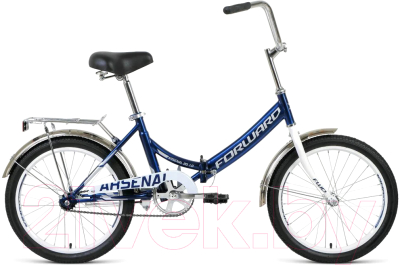 Велосипед Forward Arsenal 20 1.0 2021 / RBKW1YF01012 (синий)