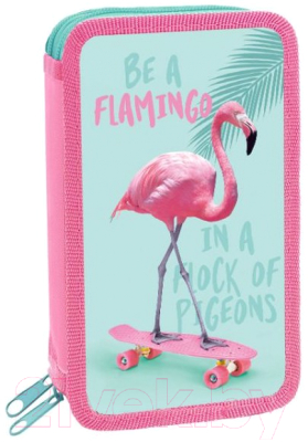 

Пенал Оникс, ПКК 11-6 Фламинго на скейте