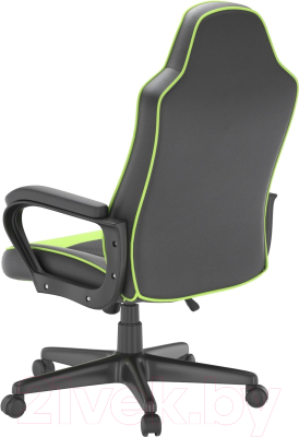 Кресло геймерское GetActive Jobisdone (черный/зеленый)