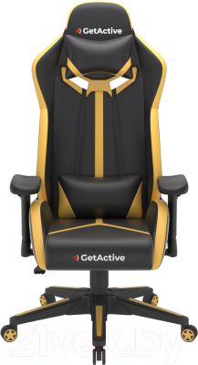 Кресло геймерское GetActive Day-off (черный/желтый)