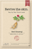 Маска для лица тканевая Labute Revive the skin Red Ginseng (23мл) - 