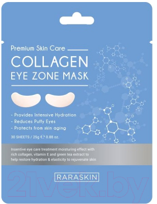

Патчи под глаза Raraskin, Collagen Eye Zone Mask