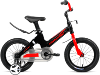 Детский велосипед Forward Cosmo 14 2021 / 1BKW1K7B1007 (черный/красный) - 