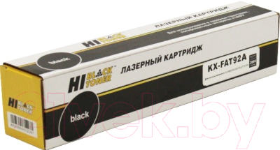 

Тонер-картридж Hi-Black, Черный, HB-KX-FAT92A