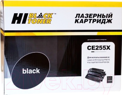 

Картридж Hi-Black, Черный, HB-CE255X