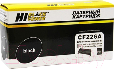 

Картридж Hi-Black, Черный, HB-CF226A