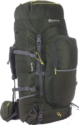 Рюкзак туристический Outventure Trekker 90 / S17EOUOB021-74 (темно-зеленый)