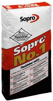 Клей для плитки Sopro №1 996 (25кг)