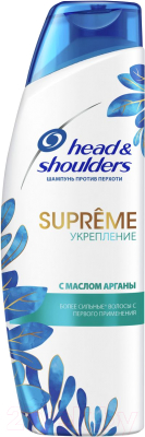 Шампунь для волос Head & Shoulders Supreme против перхоти укрепление масло арганы (300мл)