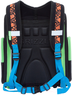 Школьный рюкзак Grizzly RA-770-3 (черный)