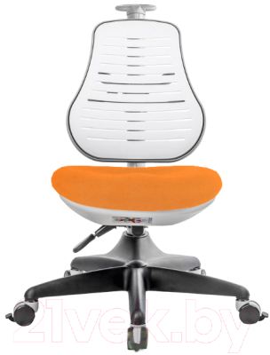 Чехол на стул Comf-Pro Conan (оранжевый велюр)