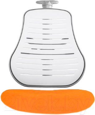 Чехол на стул Comf-Pro Conan (оранжевый велюр)