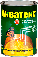 Защитно-декоративный состав Акватекс 800мл (тик) - 