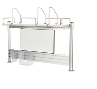 Надстройка для стола Comf-Pro Smart S-Shelf (белый дуб) - 