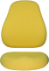 Комплект чехлов Comf-Pro Match (желтый стрейч) - 