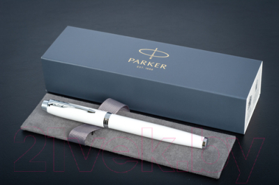 Ручка-роллер имиджевая Parker IM CT 1931674 (белый)