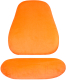 Комплект чехлов Comf-Pro Match (оранжевый велюр) - 
