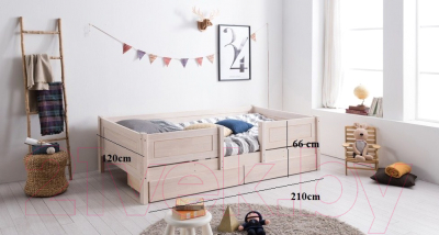 Стилизованная кровать детская Comf-Pro Monello