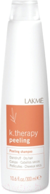 Шампунь для волос Lakme K.Therapy Peeling Shampoo Dry Hair против перхоти д/сухих волос (300мл)