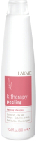 Шампунь для волос Lakme K.Therapy Peeling Shampoo Dry Hair против перхоти д/жирных волос (300мл) - 