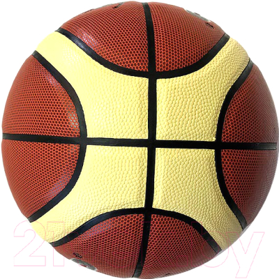 Баскетбольный мяч Gold Cup GC7X (коричневый/желтый)