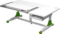 Парта Comf-Pro King Desk (белый/зеленый) - 