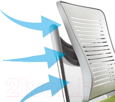Кресло растущее Comf-Pro Angel Chair (серый) - эргономичная спинка С3