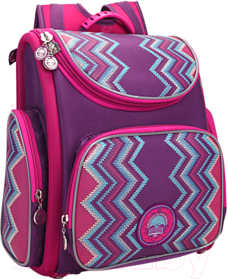 Школьный рюкзак Grizzly RA-871-6 (фиолетовый)