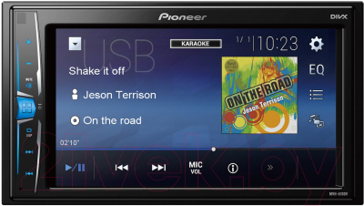 

Бездисковая автомагнитола Pioneer, MVH-A100V