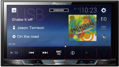 Бездисковая автомагнитола Pioneer MVH-A300V