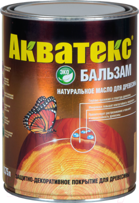 Масло для древесины Акватекс 750мл (тик)