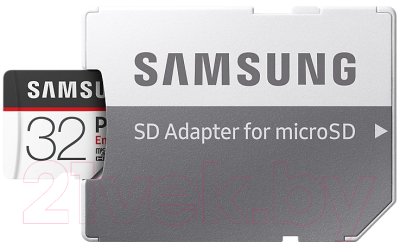 Карта памяти Samsung Pro Endurance microSDHC 32GB + адаптер (MB-MJ32GA)