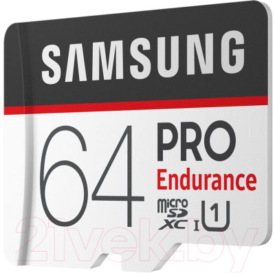 Карта памяти Samsung Pro Endurance microSDXC 64GB + адаптер (MB-MJ64GA)