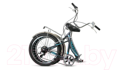 Велосипед Forward Arsenal 20 2.0 2021 / RBKW1YF06011 (темно-серый/бирюзовый)