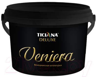 Штукатурка готовая декоративная Ticiana Deluxe Veniera Венецианская (4л)