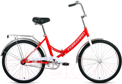 Велосипед Forward Valencia 24 1.0 2021 / RBKW1YF41009 (красный)