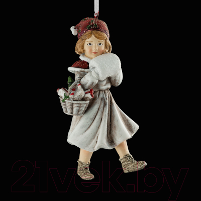 Елочная игрушка Erich Krause Decor Девочка с подарками / 51252