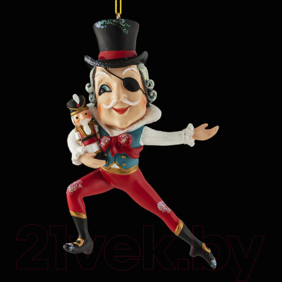 

Елочная игрушка Erich Krause, Белый;красный;бежевый, Decor Дроссельмейер / 47718