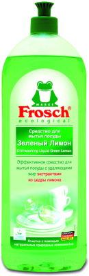 Средство для мытья посуды Frosch Зеленый лимон (1л)
