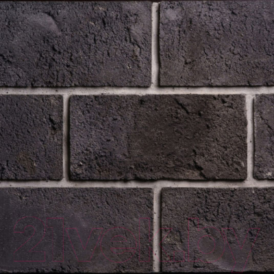 Декоративный камень бетонный Kirpidonoff Еco 14-009 262х126х12 (антрацит)
