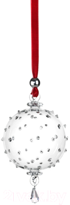 

Шар новогодний Greggio, Серебристый;прозрачный, Dogale Christmas Капель / 51110119