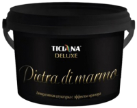 Штукатурка декоративная Ticiana Deluxe Pietra Di Marmo под мрамор (900мл) - 