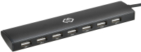 USB-хаб Digma HUB-7U2.0-UC-B (черный) - 