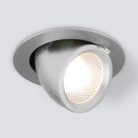 Точечный светильник Elektrostandard 9918 LED 9W 4200K (серебро) - 