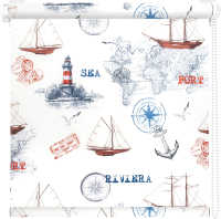 

Рулонная штора АС МАРТ, Порт 150x200